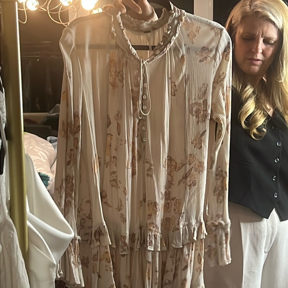 Floral Ruffle Dress